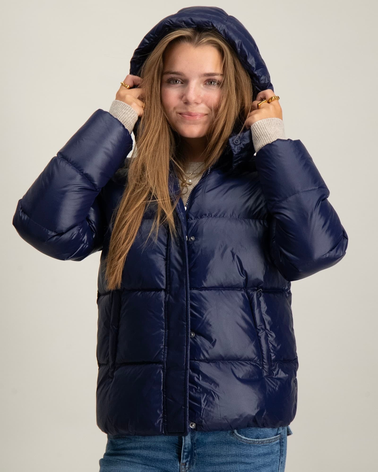 Victoria Matte Finish Puffer Coat
