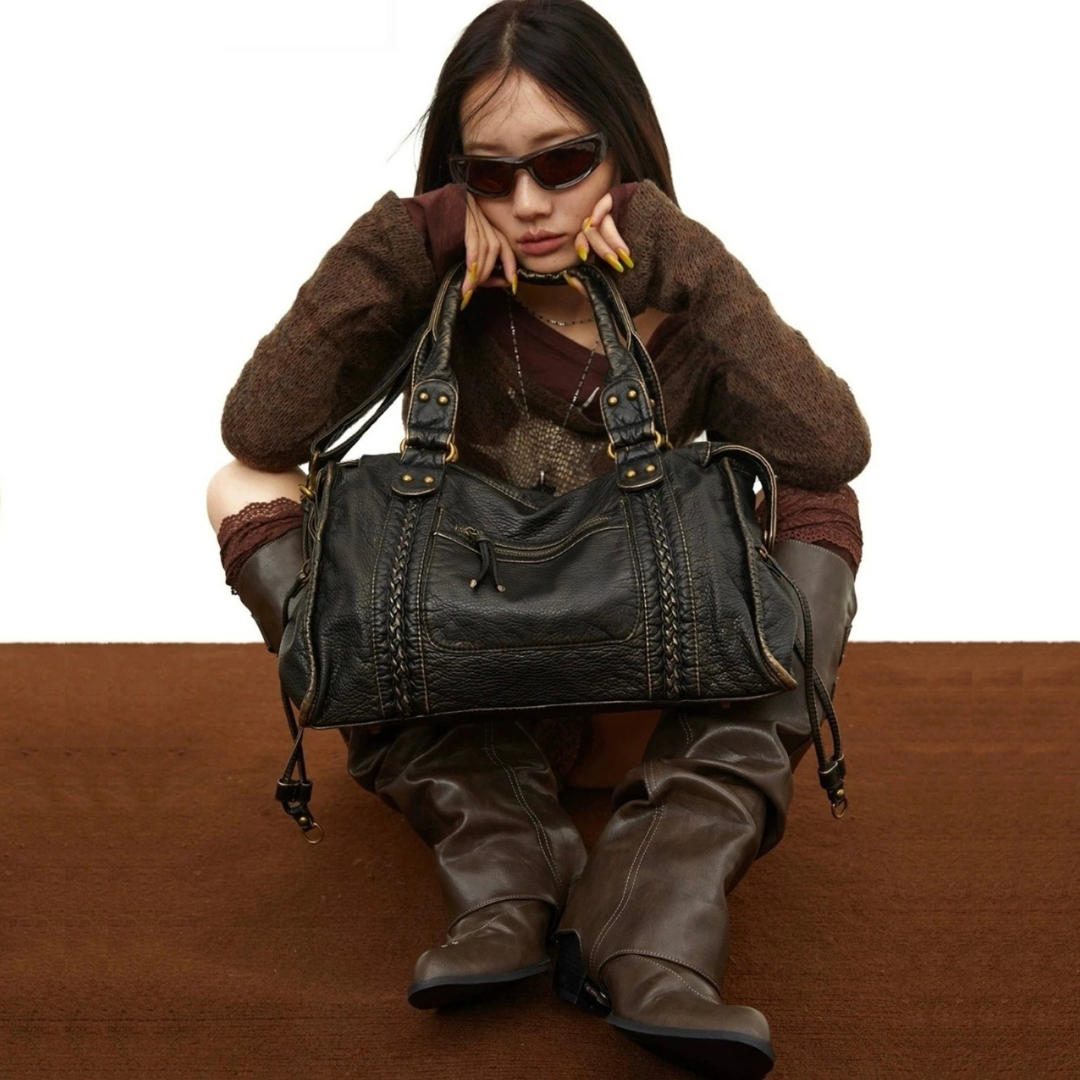 Victoria Mica Pop Quilted Shoulder Bag