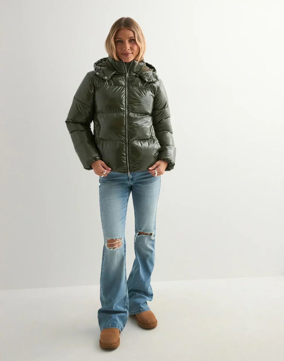 Victoria Urban Shine Puffer Coat