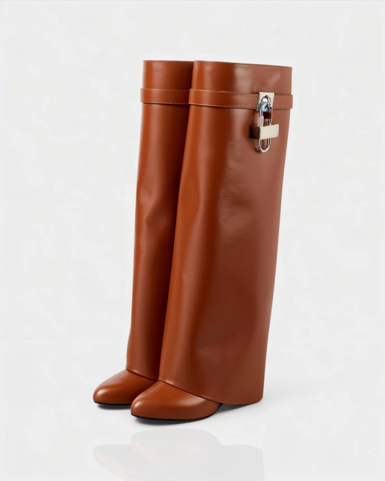 Lock Boots, Tan