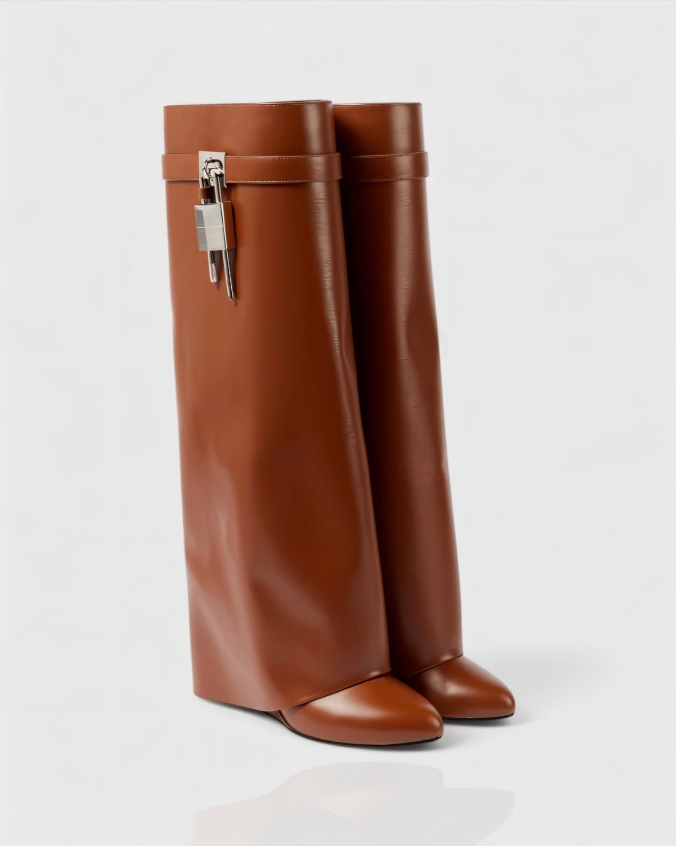 Lock Boots, Tan