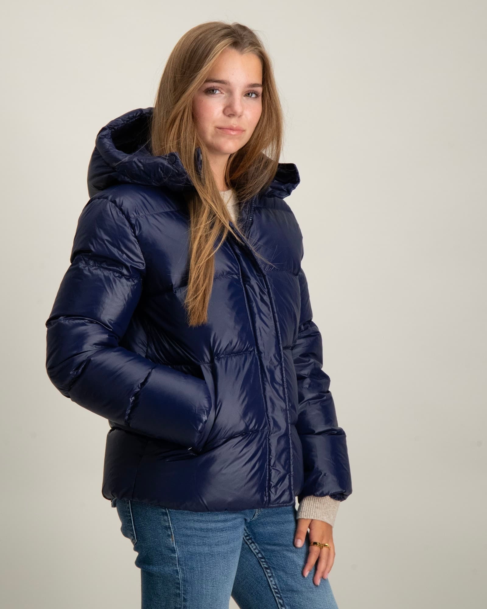 Victoria Matte Finish Puffer Coat